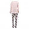 Minnie Mouse - Ensemble Pyjama Long Femme en Coton "Midnight Snack" (Ensembles de Pyjama) French Market chez FrenchMarket