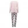 Minnie Mouse - "Midnight Snack" Women's Long Cotton Pajama Set (Pyjama Sets) French Market on FrenchMarket