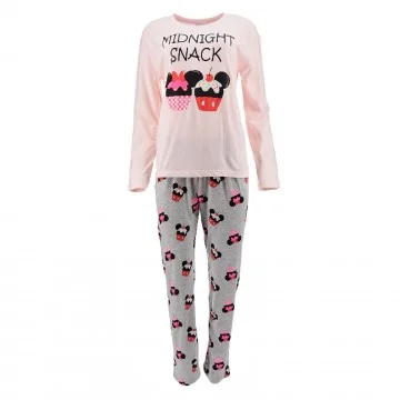 Minnie Mouse - Midnight Snack Damespyjama Set in katoen (Pyjama sets) French Market chez FrenchMarket