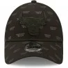 9FORTY Chicago Bulls Monogram Cap Nero NBA (Cappellino) New Era chez FrenchMarket