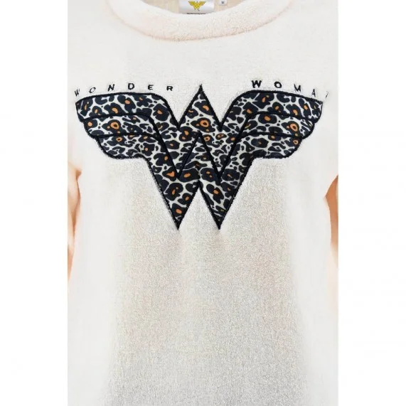 Wonder Woman - Conjunto de pijama de vellón para mujer "Leopardo (Conjuntos de pijama) French Market chez FrenchMarket