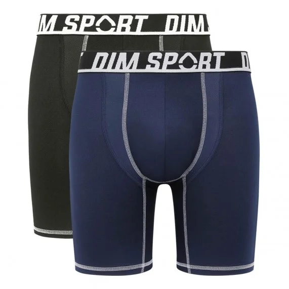 Boxer lunghi in microfibra da uomo "DIM SPORT" Set di 2 (Boxer) Dim chez FrenchMarket