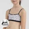 Set di 2 reggiseni da ragazza in cotone elasticizzato "Les Pockets (Reggiseni) Dim chez FrenchMarket