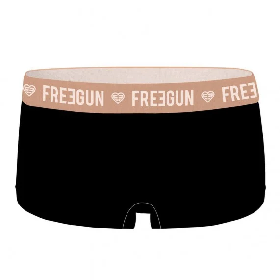 Juego de 4 calzoncillos Fancy Girl (Boxers/Shorty) Freegun chez FrenchMarket