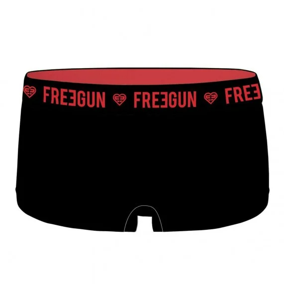 Juego de 4 calzoncillos Fancy Girl (Boxers/Shorty) Freegun chez FrenchMarket