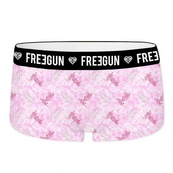 Set di 6 pantaloncini da ragazza fantasia (Boxer/Shorty) Freegun chez FrenchMarket