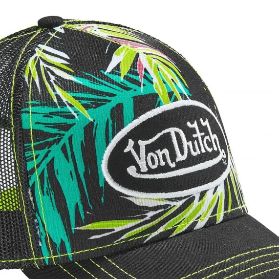 Casquette Trucker "Feuilles Tropicales" (Casquettes) Von Dutch chez FrenchMarket