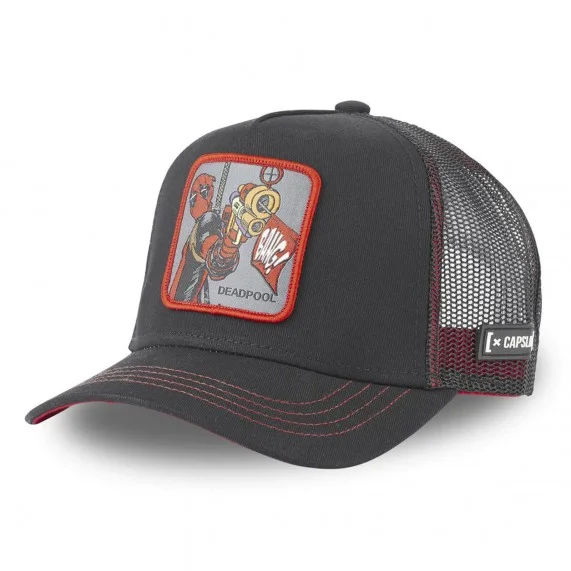 Casquette Homme Trucker DEADPOOL (Casquettes) Capslab chez FrenchMarket