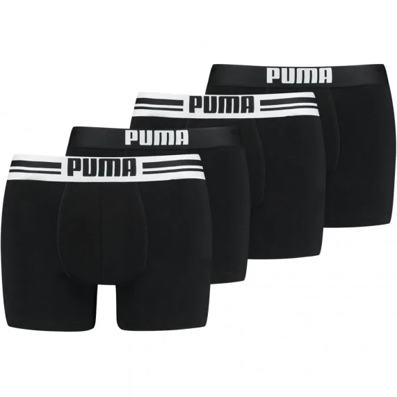 4er Pack Boxershorts Herren Baumwolle Placed Logo (Boxershorts für Männer) PUMA auf FrenchMarket