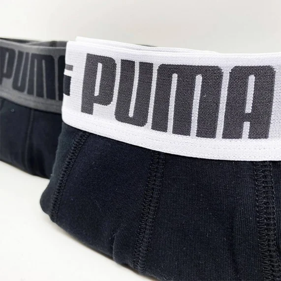 Pack de 4 Boxers Homme Coton Placed Logo (Lot boxers Homme) PUMA chez FrenchMarket