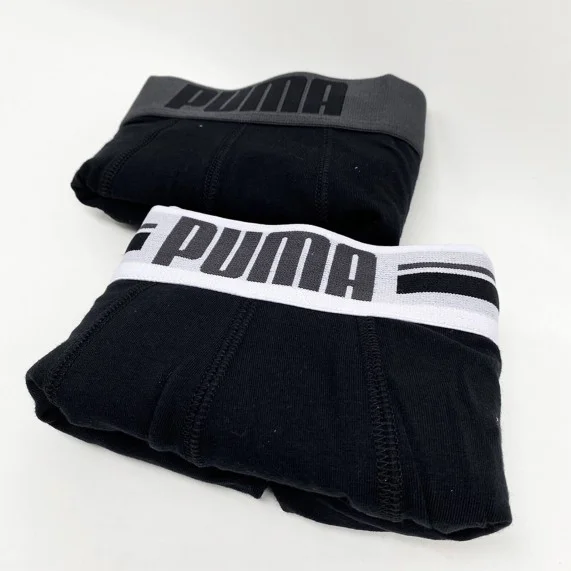 Pack of 4 Men's Cotton Placed Logo Boxers (Boxers) PUMA on FrenchMarket