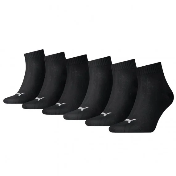 Pack de 6 Paires de Chaussettes Quarter (Chaussettes de sport) PUMA chez FrenchMarket