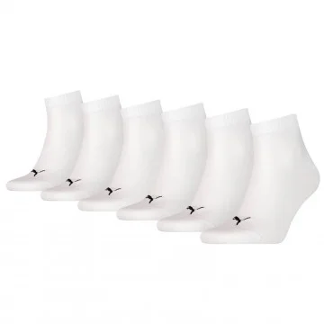 Set van 6 paar Quarter Socks (Sportsokken) PUMA chez FrenchMarket