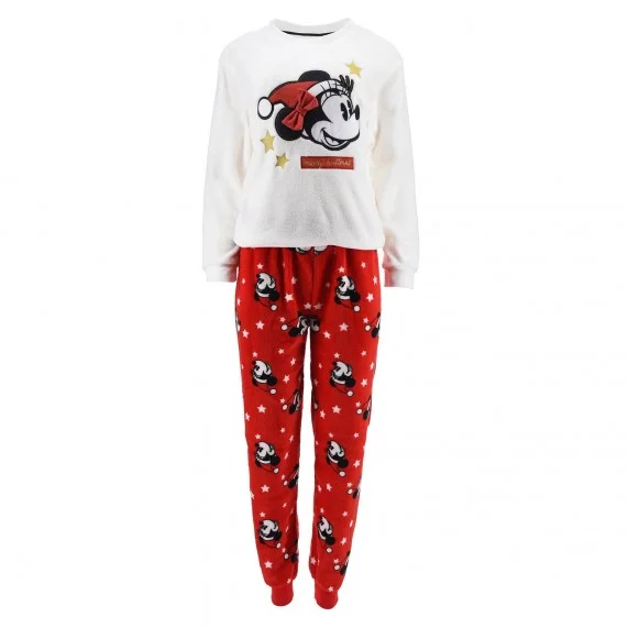 Minnie Mouse - "Merry Christmas" Fleece Vrouwen Pyjama Set (Pyjama sets) French Market chez FrenchMarket