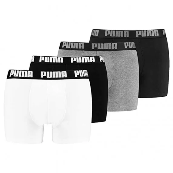 Confezione da 4 boxer da uomo in cotone BASIC (Boxer da uomo) PUMA chez FrenchMarket