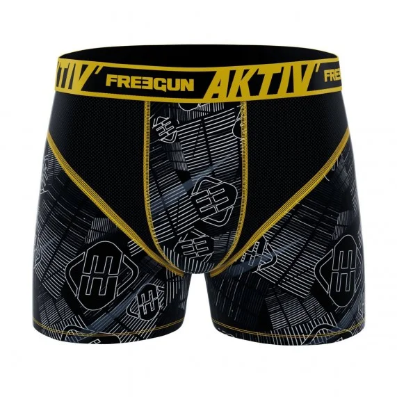 4er-Pack Herren-Boxershorts AKTIV Sport "Lifestyle Edition (Boxershorts für Männer) Freegun auf FrenchMarket