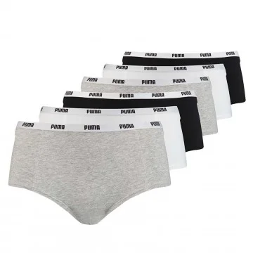 Pack of 6 Mini Cotton Shorts for Women (Panties) PUMA on FrenchMarket