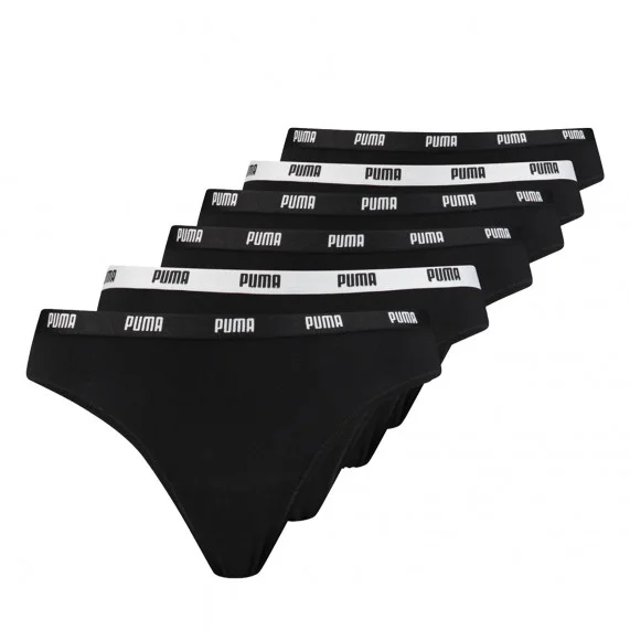 Pack de 6 String Coton Femme (G-Strings) PUMA auf FrenchMarket