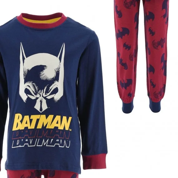 Langer Baumwoll-Pyjama Jungen Batman (Pyjama-Sets) French Market auf FrenchMarket