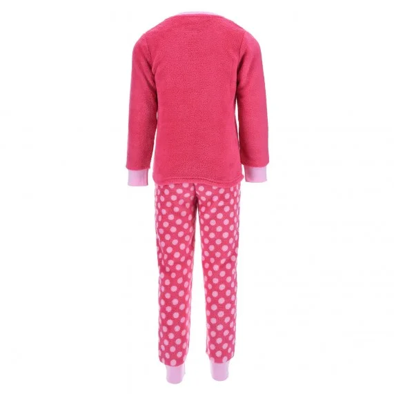 Girl's Minnie Mouse "Rainbow" Long Fleece Pyjama (Ensemble de Pyjama) French Market auf FrenchMarket