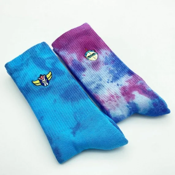 Tie & Dye "Goldorak" "Grendizer" Sportsocken (Sport) Capslab auf FrenchMarket