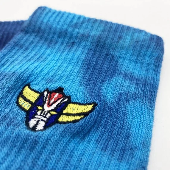 Tie & Dye "Goldorak" "Grendizer" Sportsokken (Sportsokken) Capslab chez FrenchMarket