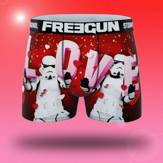 Boxer Mann Stormtrooper Valentinstag (Boxershorts) Freegun auf FrenchMarket