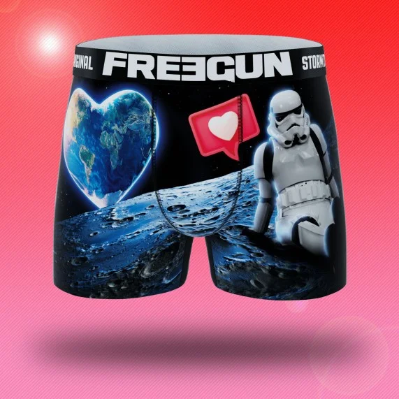 Boxer Mann Stormtrooper Valentinstag (Boxershorts) Freegun auf FrenchMarket