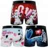 Set van 3 Stormtrooper Boxers voor Mannen Valentijnsdag (Herenboxershorts) Freegun chez FrenchMarket