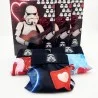 Lot de 3 Boxers Homme Stormtrooper Saint Valentin (Lot boxers Homme) Freegun chez FrenchMarket