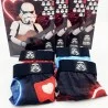 Juego de 4 bóxers Stormtrooper Valentine's para hombre (Calzoncillos para hombre) Freegun chez FrenchMarket