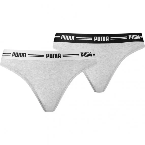 Pack de 2 tangas de algodón para mujer (Cuerdas) PUMA chez FrenchMarket