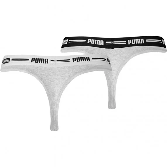 Baumwoll-Tangas für Frauen im 2er-Pack (G-Strings) PUMA auf FrenchMarket