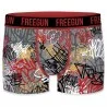 4er-Pack Herren-Boxershorts aus Baumwolle "Skull Graffiti" (Boxershorts für Männer) Freegun auf FrenchMarket