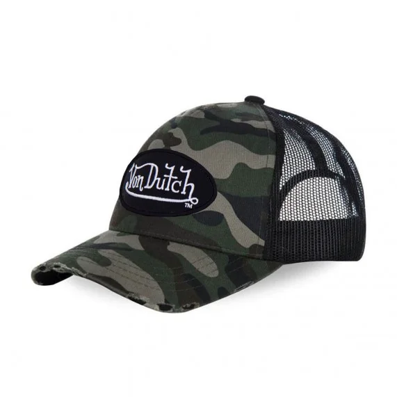 Camouflage Trucker Cap (Caps) Von Dutch on FrenchMarket