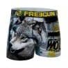 Boxer Homme Microfibre Recyclé "Animaux" (Boxers Homme) Freegun chez FrenchMarket