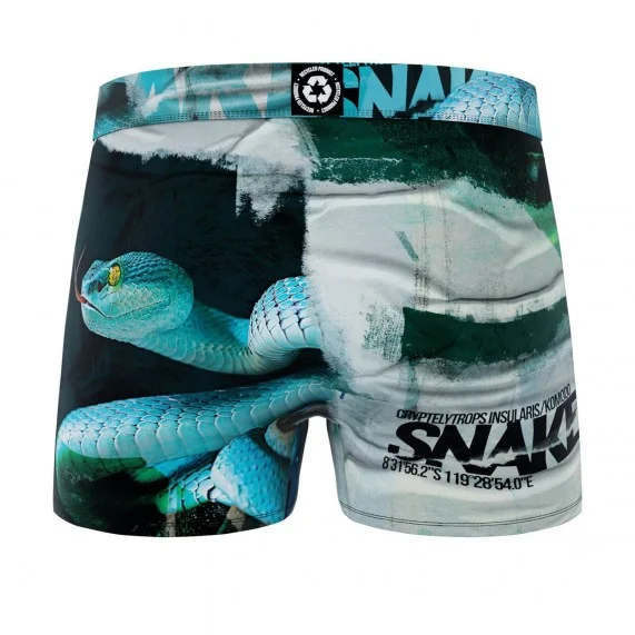 Boxer da uomo in microfibra riciclata con animali (Boxer) Freegun chez FrenchMarket