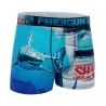 Boxer da uomo in microfibra riciclata con animali (Boxer) Freegun chez FrenchMarket