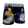 Boxer Homme Microfibre Recyclé "Animaux" (Boxers Homme) Freegun chez FrenchMarket