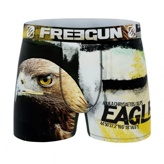 Boxer de hombre de microfibra reciclada Animal (Boxers) Freegun chez FrenchMarket