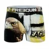 Boxer da uomo in microfibra riciclata con animali (Boxer) Freegun chez FrenchMarket