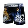 Set di 4 boxer da uomo in microfibra riciclata con animali (Boxer da uomo) Freegun chez FrenchMarket