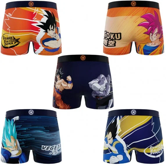 Lot of 5 Dragon Ball Super Boxers for Men (Boxers) Freegun on FrenchMarket