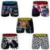 Set van 5 herenboxers van DC Comics Batman "Gotham City" (Herenboxershorts) Freegun chez FrenchMarket