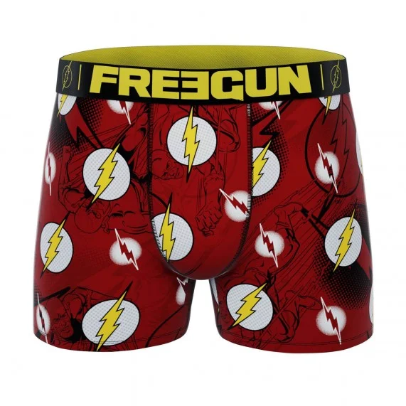 Boxer con logo Flash della DC Comics (Boxer) Freegun chez FrenchMarket