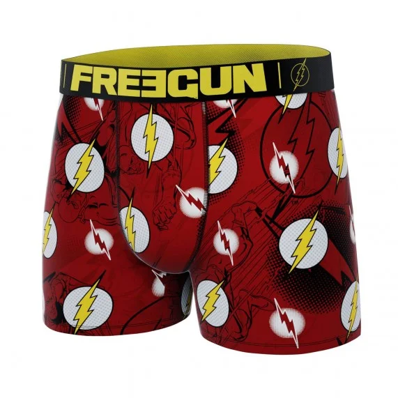 Boxer con logo Flash della DC Comics (Boxer) Freegun chez FrenchMarket