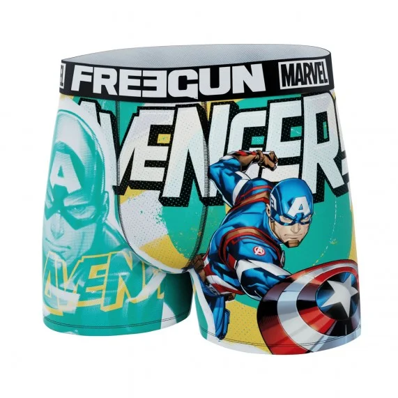 Boxershorts Freegun Marvel Men's Captain America (Boksers) Freegun chez FrenchMarket