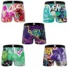 Set di 5 boxer da uomo MARVEL Avengers (Boxer da uomo) Freegun chez FrenchMarket