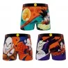 Juego de 3 bóxers de Dragon Ball para hombre (Calzoncillos para hombre) Freegun chez FrenchMarket