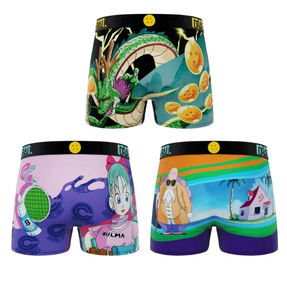 3er-Set Dragon Ball Boxershorts für Männer (Boxershorts für Männer) Freegun auf FrenchMarket